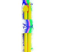 Pony Single Ended Pearl Knitting Pins, Multi-Colour, 4.5 x 4.2 x 34 cm