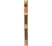 Pony Single Ended Rosewood Wood Knitting Pins - 35Cm x 6.50mm