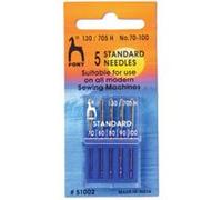 Pony Standard Sewing Machine Needles, Steel, Multi-Colour, 4.7 x 4 x 9.8 cm