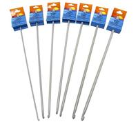 Pony Tunisian Crochet Hook, Aluminium, Multi-Colour, 6mm