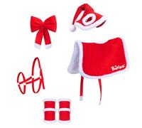 PonyCycle Christmas Costume for Ride on Horse & Unicorn Toy Medium (Fits Model Y/U/E Size 4 for Age 4-7)