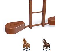 PonyCycle Official Ride On Horse Toy Accessories-Replacement Pedal Pad for small and medium size for Model U - Brown