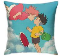 Ponyo Anime Studio Ghibli 18x18in Pillow Case Cover Throw Soft Cushion Covers Pillowcases for Decorations