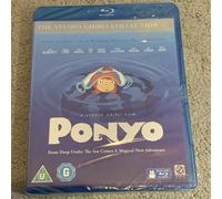 Ponyo Double Play Blu-Ray + DVD Region 2 - New, Sealed