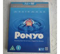 Ponyo Double Play Blu-Ray + DVD Region 2 - New, Sealed