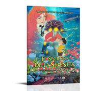 Ponyo on The Cliff (2008) Anime Character Poster Vintage Art, Wall Canvas, Decoration Aesthetic, Living Room, Kids Room Dormitory, Cafe, Bathroom, Suitable for Bedroom, Gym, Cool Classic 12x18inch(30x
