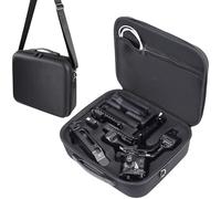 PONYRC RS 5 Carrying Case, Waterproof Portable PU leather Storage Shoulder Bag Travel Case for DJI RS 5 Combo Gimbal Lightweight Stabilizer & Accessories