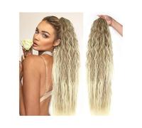 Ponytail 30 Inch Drawstring Ponytail Hair Extensions for Women, Long Curly Wavy Pony Tail Natural Synthetic Hairpiece for Hairstyle(18T88)