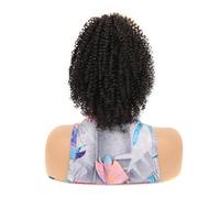 Ponytail Afro Puff Drawstring Ponytail Extension 10 Inch Kinky Curly Synthetic Hair Pieces Clip in Extensions Hairstyle(2)