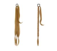 Ponytail Braided Ponytail Extension Synthetic Hairpiece 34'' Long DIY Braid Wrap Around Hair Extensions with Elastic Tie Hairstyle(27)