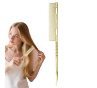 Ponytail Combs for Women | Metal Teeth Hairstyle Separation - Lightweight and Ergonomic Precision Volumizing Comb for Women Daughter Mother
