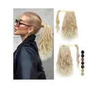 Ponytail Curly Ponytail Extension Wrap Around 14" Synthetic Hair Clip in Fake Pony Tails Extensions for Women Party Daily Use Hairstyle(9)