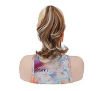 Ponytail Extension 10" Claw Clip Short Wavy Pony Tails Natural Looking Synthetic Hairpiece for Women Hair Extension for Daily Use(6H613#)