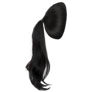 Ponytail Extension, 10" Long Head Top Heightening Pony Tails Hair Extensions with Puff Hair Pad, Ponytail for Making A High Bun And Adding Volume To Extension