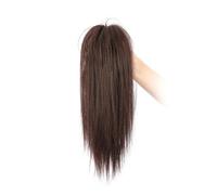 Ponytail Extension, 14" Short Claw Clip in Straight for Hair Multi-Layered Fake Pony Tails Extensions Heat-Resistant Hair Extension for Daily Use(2M33)