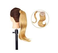 Ponytail Extension 18inch Heat Resistant Straight Magic Pasted Ponytail Hairpieces for Women Girl Synthetic Long Straight Ponytail Wrap Around Ponytail Hair Extension Hair Extensions Ponytail(27)