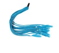 Ponytail Extension 60CM Colorful Twist Braided Ponytail Hairpieces, 12Pcs Hair Extensions Accessories for Girls Women Synthetic Elastic Bands Braid Ponytail Extensions Hair Extensions Ponytail(0027)