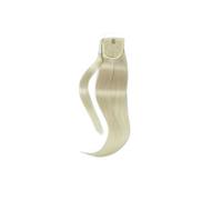 Ponytail Extension Blond Real Natural Hair Ponytail Human Extensions Remy Clip On Hair Extensions Ponytail(20inch 50g)
