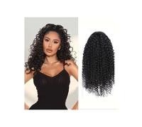 Ponytail Extension Brazilian Hair Curly Ponytail Extensions Human Hair Clip in Drawstring Ponytai lPonytail 8-26 Inch(24inches)