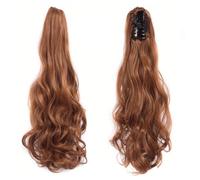 Ponytail Extension Claw Curly Wavy Clip in Hairpiece Ponytail Hair Extensions Long Pony Tail Synthetic for Women Daily Use ,30# 26 inch