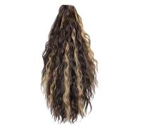 Ponytail Extension, Curly Clip In Hairpiece, 45cm, Long Curly Ponytail, Synthetic Hair Extension, Natural Texture Style, For Women Girls Costume Cosplay Party Daily Commuting Gathering