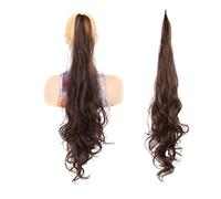 Ponytail Extension Daily Use Synthetic Ponytail 32inch Long Flexible Wrap Around Pony Tail Hair PonytailExtensions for Women Fake Tail Hairpiece Ponytail Hair Extension(M2-30)