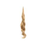 Ponytail Extension, Flexible Wrap Around Ponytail Long Wavy Curly Ponytail Hair Extensions Natural pony tail Synthetic Hairpiece for Women 32 Inch for Daily Use(#27)