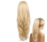 Ponytail Extension Multi-Layered Drawstring and Clip Fake Wig