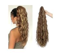 Ponytail Extension Ponytail Extension, 26" Long Fluffy Curly Claw Clip Hairpiece Synthetic in Hair for Women Daily Use Daily use(9H24)