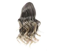 Ponytail Extension Short Ponytail Extension Claw Clip in Hairpiece Synthetic Hair Extensions Hair Extensions Ponytail(4)