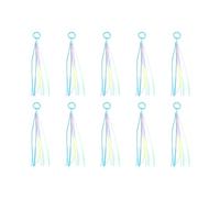 Ponytail Extension Synthetic Boxing Braids Wrap Stretchy Knitted Hair Accessories for Costumes Sports and Everyday Hair Extension