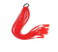 Ponytail Extension Synthetic Elastic Bands Braid Ponytail Extensions, 60CM Colorful Twist Braided Ponytail Hairpieces, 12Pcs Hair Extensions Accessories for Girls Women Ponytail Hair Extension (Color
