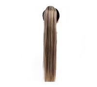 Ponytail Hair Extension 22/32Inch Wrap Around Ponytail Synthetic Hair Long Straight Ponytail Extension Extensions Clip in Ponytail Hairpiece for Women Ponytail Hairpiece (Color : 108, Size : 22inche