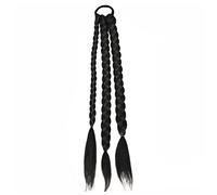 Ponytail Hair Extension Extensions with Rubber Band Cute Braid Ponytail Hair Long Braid Ponytail Extensions Synthetic Braids Hair pieces Hair Accessories for Women Kids Girls Ponytail Hairpiece (Size