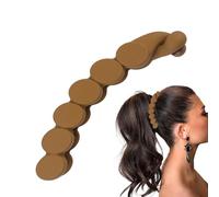 Ponytail Holder Hair Central : Vertical Grip Clamp, Matte Hair Accessory | STRONG STARK CLIP For Thick Or Thin Hair Types, No Slip Design