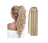 Ponytail Human Hair 14-22" Highlight Extensions Ponytails Hairs Extensions for Daily Use(20inches)