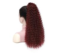 Ponytail Long Kinky Curly Drawstring Ponytail Extension for Women Afro Puff Pony Tail Hair Hairstyle(118)