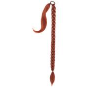 Ponytail Long Synthetic Braided Ponytail Extension with Hair Tie Straight Wrap Around Extensions Hairstyle(350)