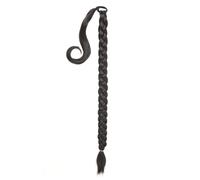 Ponytail Long Synthetic Braided Ponytail Extension with Hair Tie Straight Wrap Around Extensions Hairstyle(2)