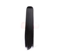 Ponytail Long Synthetic Drawstring Ponytails Clip-in Hair Extensions Straight for Women Hairstyle(#2)