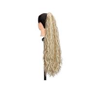 Ponytail Long Water Wave Claw Ponytail Hair Extensions Curly Wavy Clip in Synthetic for Women Hairstyle(16H613)