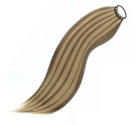 Ponytail Ponytail Hair Extensions with Elastic Ties 24 Inch Long Straight False Pony Tails Natural Synthetic Piece for Women Hairstyle(R822-18H24)