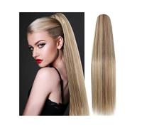 Ponytail Straight Synthetic Drawstring Ponytail Extension 30 Inch Natural Soft Clip in Hairpieces for Women Hairstyle(P18-613)