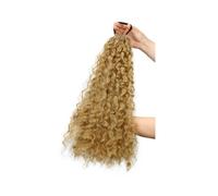 Ponytail Synthetic Afro Curly Braids Horse Tail Kinky Ponytail Hair Extensions 10 Strand DIY Braided Pony Hairstyle(27)