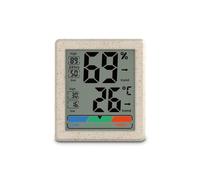 "Ponza" Digital Indoor Thermometer and Hygrometer, White