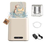 Ponzyeet Automatic underwear washing machine, portable washing machine, mini washing machine, stainless steel roller, socks, underwear, baby and other small clothes independent deep cleaning.