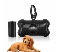 Poo Bag Holder Doggy Waste Bags Strong Refill Dispenser With Lead Clip Leak-Proof Poop Bags Small Bone Dispenser With Poo Bags Outdoor Accessories Pet Supplies (40 Bags)