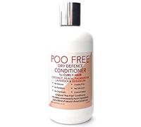 POO FREE - Dry Defence Conditioner for Curly Hair - 99% Natural - Peach, Palmarosa, Lavender, Geranium - No Sulphates/Parabens/Silicones - pH 5.5 Sensitive Skin - 250ml