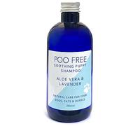POO FREE Puppy Soothing Lavender & Aloe Shampoo - Gentle First Bath Formula - 99% Natural Origin - pH 5.5 Balanced - Tear-Free & Hypoallergenic - Vegan - UK Made - 250ml