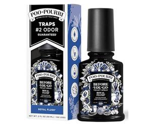 Poo-Pourri Before-You-Go Toilet Spray, Royal Flush Scent, 59ml RF-002-CB-UK , Black